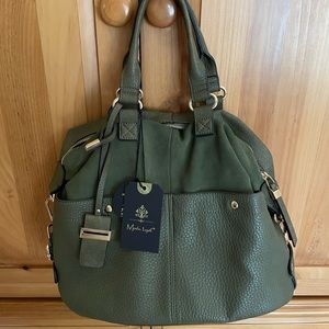 NWT Moda Luxe Green Bag